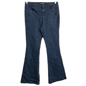 SUEDE “Taylor” Flare Leg Jeans